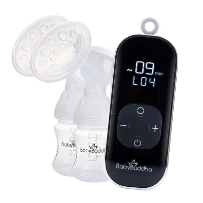 The product image for the new BabyBuddha 2.0 Breast Pump