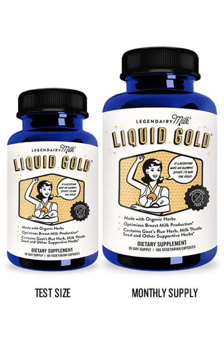 Liquid Gold bottle size comparisons