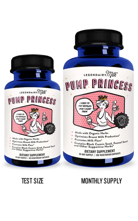 Pump Princess bottle size comparisons
