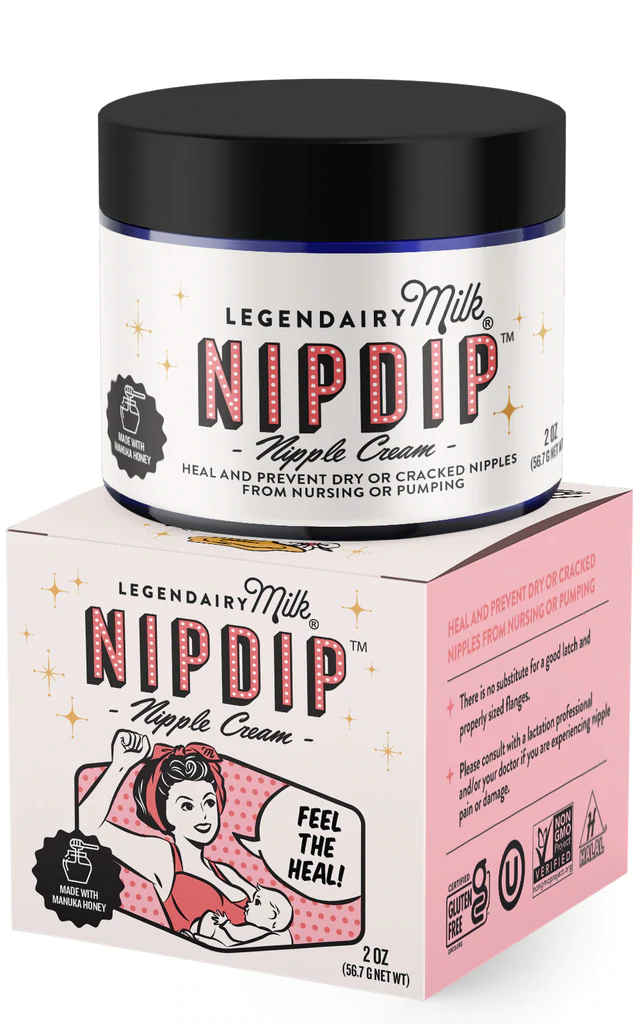 Legendairy Milk NipDip container and box
