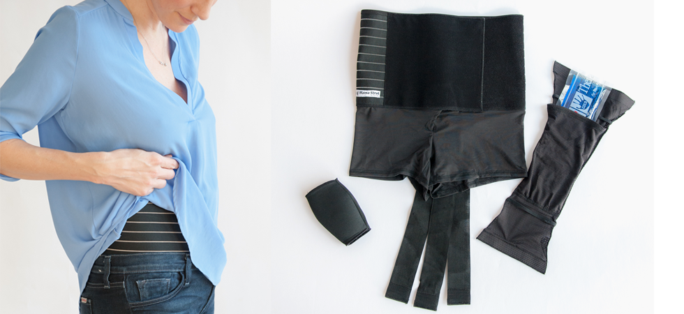 Postpartum Brace Under Clothes