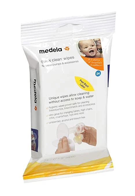 Medela quick clean breast pump wipes