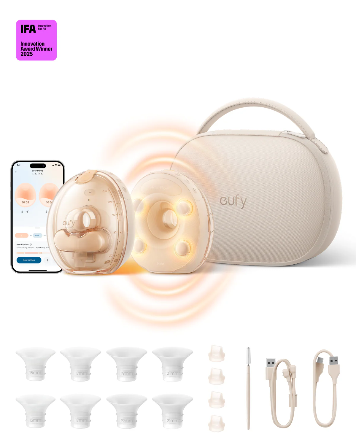 Eufy S2 Pro wearable breast pump