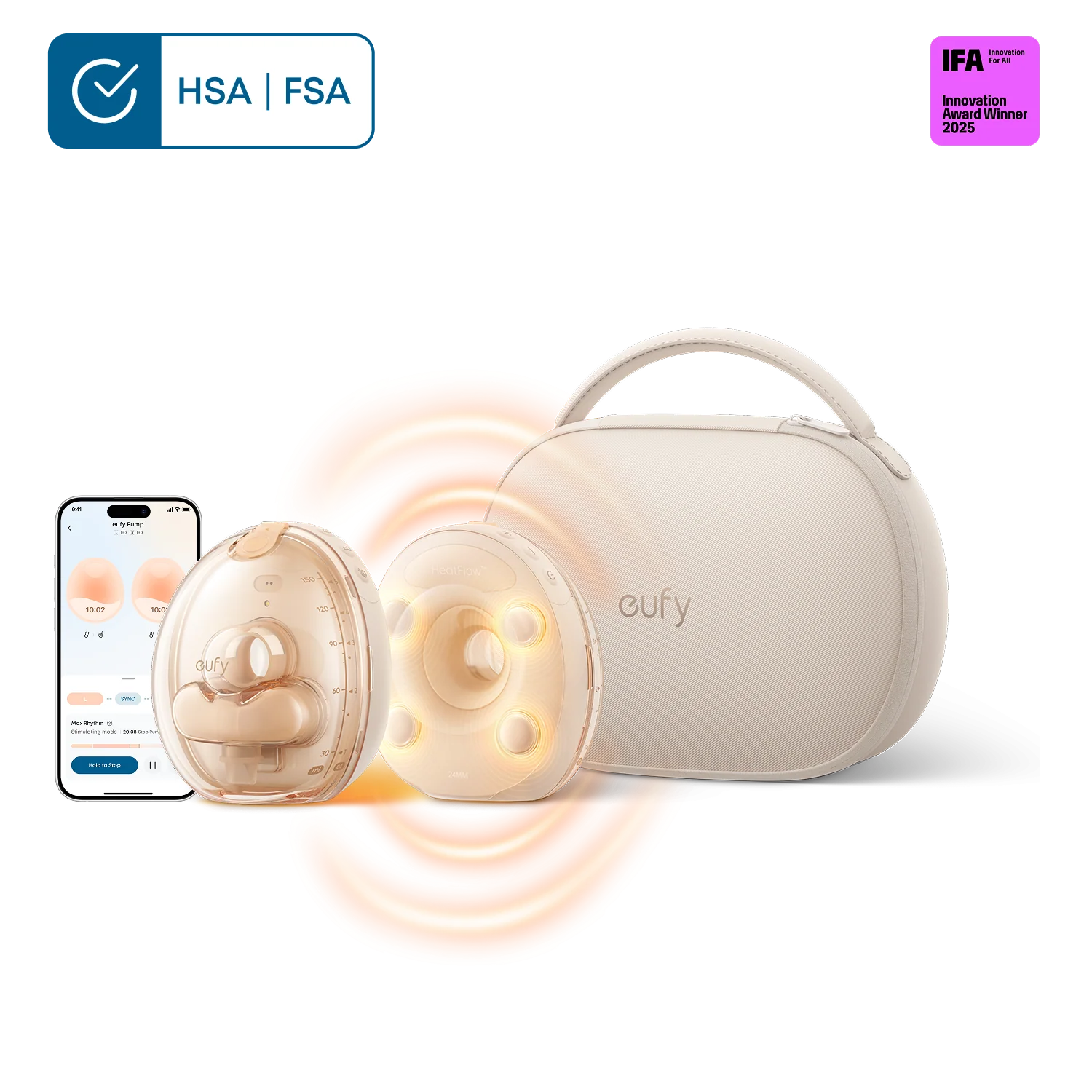 Eufy S2 Pro wearable breast pump
